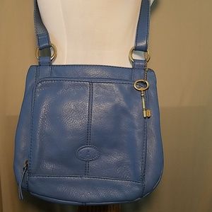 EUC. Fossil Leather Crossbody Bag